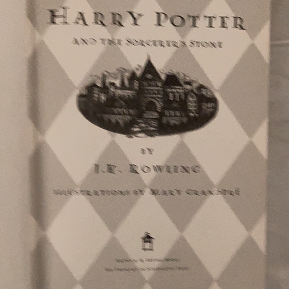 📕Harry Potter and The Sorcerers Stone JK Rowling 1st First Edition Hardcover - Picture 4 of 8